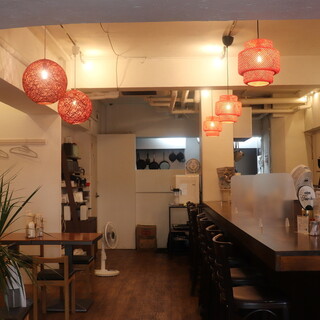 あたたかな雰囲気の店内