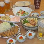 Fuuraibou - 宴会料理のエビマヨ入り