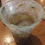 カフェ山甌 - 季節の手作りジュース（500円）。