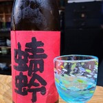 鮨匠 のむら - お酒②赤蜻蛉　特別純米(福岡)
      米品種:夢一献100%、精米歩合60%