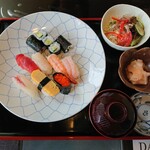 Sushi Masa - 寿司ランチ 1,040円 