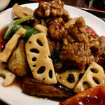 中華料理 雅亭 - 黒酢酢豚
