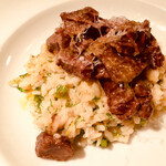 Bacco - レモン、ウイキョウ、赤ワイン煮のやつ。