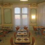 HOTEL GRAND'ITALIA - 朝食会場、奥の間、今日は一番乗り!