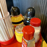 チャイナキッチン 桂慎 - 卓上調味料