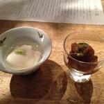 この日のつきだしです。