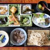 Soba San Saido Ushi Wo Ri - しを里定食