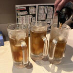 お食事処 あかだも - ご主人にお返し