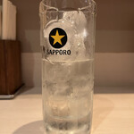 お食事処 あかだも - ホッピー　なか　200円　濃い目