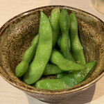 お食事処 あかだも - 枝豆　400円