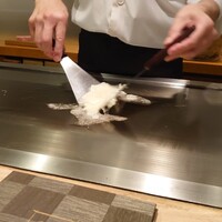 京風鉄板 はせ川 - ガーリックチップ