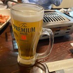 Horumon Shokudou Shokuraku - 生ビールはプレモルでした