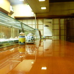 寿司処 博 - 2013, Apr　だぁれもいないカウンター