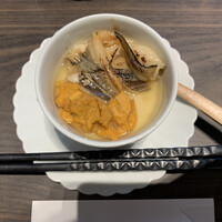 小野の離れ 博多本店 - 茶碗蒸し。トッピングを選べます。