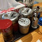 田中商店 - 【再訪】卓上のいろいろ