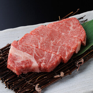 Yakiniku (Grilled meat) using parts that are used by high-end Steak restaurants