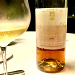 Plaiga TOKYO - 〆は貴腐ワイン　シャトー・ドワジ・デーヌ ソーテルヌ1995  美味しかった♫