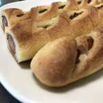 粉とクリーム - 先端に着目する。