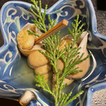 お宿やました - こちらの貝も美味しかた...。優しい味付け