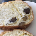 粉とクリーム - 栗に着目する。