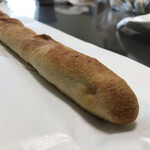 粉とクリーム - 先端に着目する。