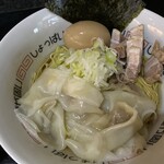 塩そば専門店 桑ばら - 元祖チャー麺定食＋ワンタン