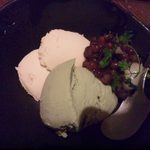 うまうま - アイスと白玉ぜんざい