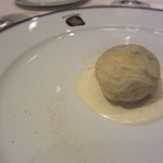 Terres de Truffes, Tokyo - 天使海老のサボイキャベツ包み ヴァンブランソースと海老塩