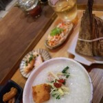 JOJO MARU  - ちまき+日替わり粥(鶏がゆ)￥1100