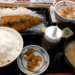 Mekiki no ginji - ｻﾊﾞかつ定食