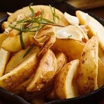 herb flavored potato