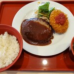 Joi Furu - 木曜日 ハンバーグ＆ポテトコロッケと単品味噌汁
