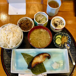活魚料理ととや - 銀ダラ西京焼き定食1100円税込
