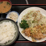 Yaesu Toriyasu - Aランチ（油淋鶏定食）