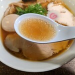 らーめん えの木 - かなり穏やかなスープです