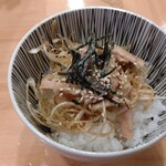 サスケ - 平日ランチ　ミニ葱チャーシュー丼　１５０円