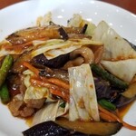 祥瑞坊 - 豚肉と茄子のピリ辛炒め