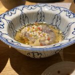 日本料理 美松 - 紫芋天ぷら