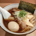 らぁ麺 くろ渦 - 特製醤油ラーメン