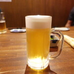 あずまし亭 - 生ビール