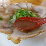 Ashiya Ramen An - 芦屋ラーメン(もと醤油)MIXチャーシュー麺