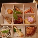 Bisou - このアテ盛合せとローストビーフでコース終了です！