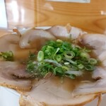 Ashiya Ramen An - 芦屋ラーメン(もと醤油)MIXチャーシュー麺