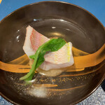 日本料理FUJI - イトヨリダイのお椀