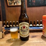 Kagiya - ビールは赤星でした