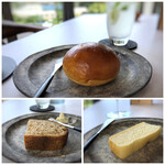 MAISON LAFITE - ◆パン3種。どれも美味しいのですけれど「ブリオッシュ」がとても美味しい。