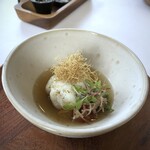 MAISON LAFITE - ◆鱧（中津）のソテー、鱧のコンソメをかけて仕上げられます。