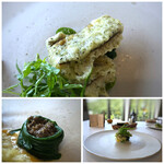 MAISON LAFITE - ＊鮎のコンフィは衣の食感もよく、肝ソースをのせて頂くとより美味しい。