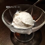 焼肉 じゅん - 獺祭ジェラート