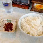 拉麺屋 日昇亭 - 小ライス（120円）
